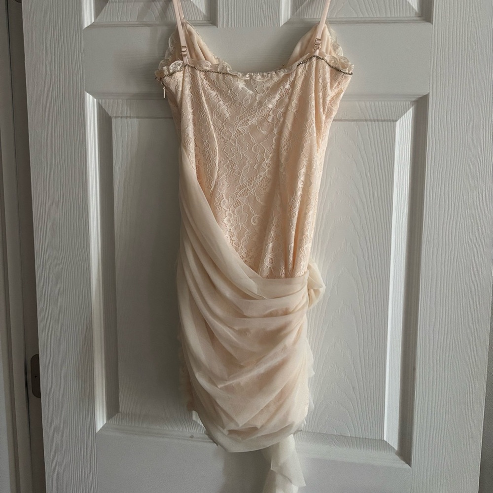 NWOT cream lace mistress rocks dress - Picture 3 of 10